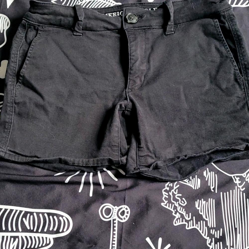 Black AE shorts